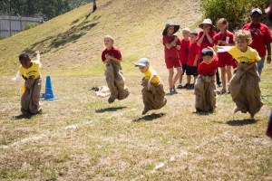 Judah and the sack race