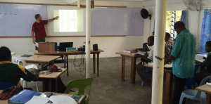 I taught several sessions on study skills - how to use the various research helps.